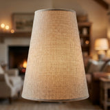 solid wood fabric floor lamp