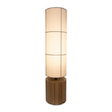 solid wood paper floor lamp