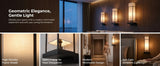 metal fabric wall lamp