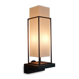metal fabric wall lamp