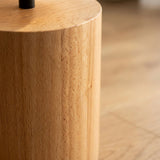 solid wood paper floor lamp