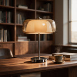 2 layer glass table lamp
