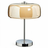 2 layer glass table lamp