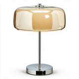 2 layer glass table lamp