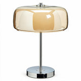 2 layer glass table lamp